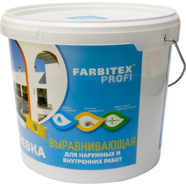 Gaseous Orderly Low Glet de nivelare pentru interior si exterior FARBITEX PROFI. 13 kg.