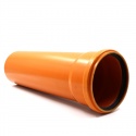 Teava PVC pentru canalizare SN4 Tehnoworld. Oranj. 110 х 3.2 x 2000 mm.