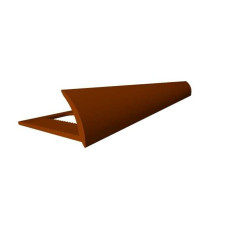 Set elemente unghiulare plastice culoare taup..