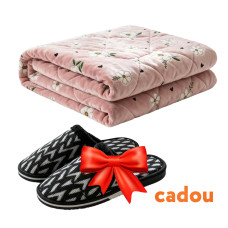 Patura de vara velur cu textura gofrata 200x2..