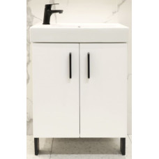 Dulap de podea pentru baie 526x610x320 mm alb..