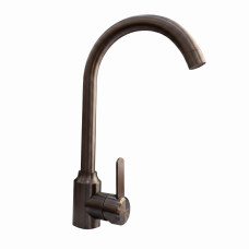 Baterie pentru bucatarie Rubano. Inox. Gri.