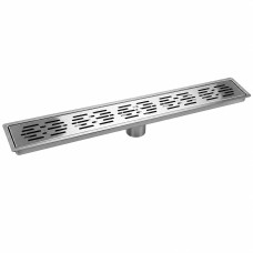 Rigola de dus 500 mm 90grade, grila dubla din..