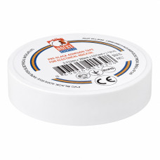 Banda izolatoare din PVC, 18,3 m, alba, Horoz