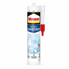 Silicon sanitar alb 280 ml Moment