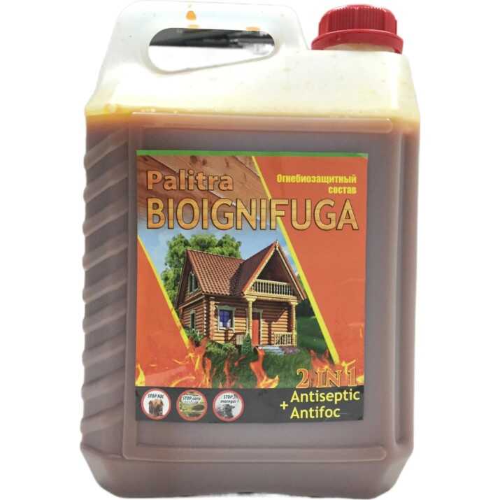 Protectie ignifuga si bio, Palitra, 10 l