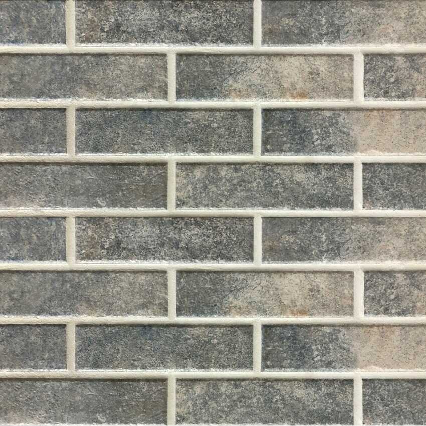 Placi clinker, 24.5x6.6 cm, G1, Viano Antraci..