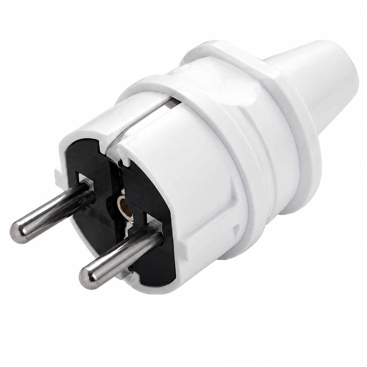Fisa cu impamintare Viko by Panasonic. Alb