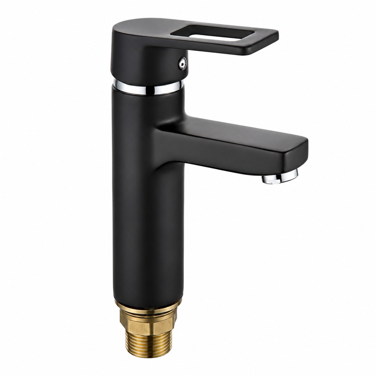 Baterie pentru lavoar. negru grafit. Sandy. B..