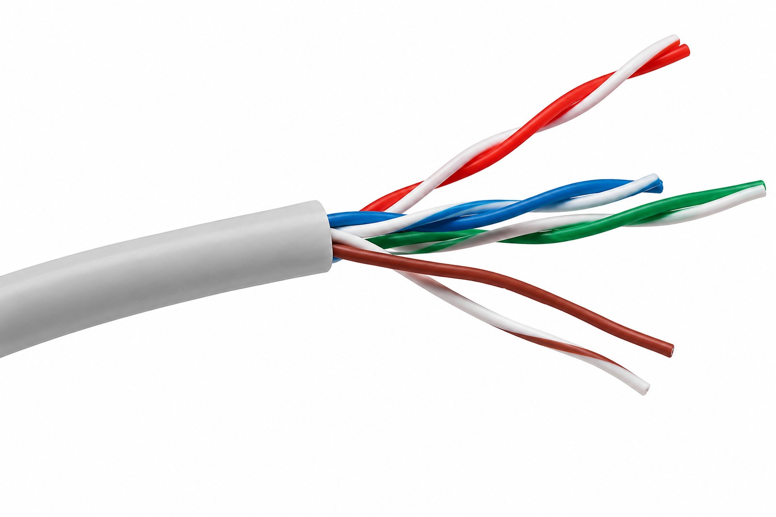Cablu UTP CAT 5E 4x2x0.5 mm2 CCA rola 305 m g..