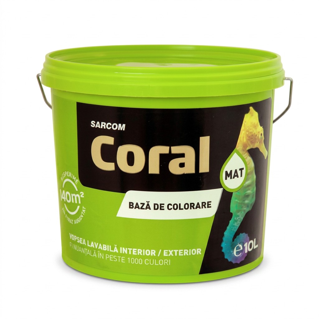 Baza de colorare, pastel, 10 L, CORAL