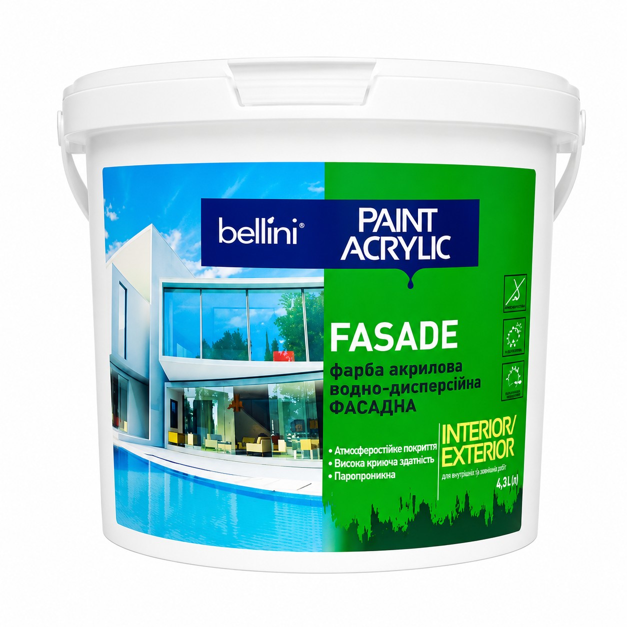 Vopsea acrilica pentru fatade Facade Paint Ac..